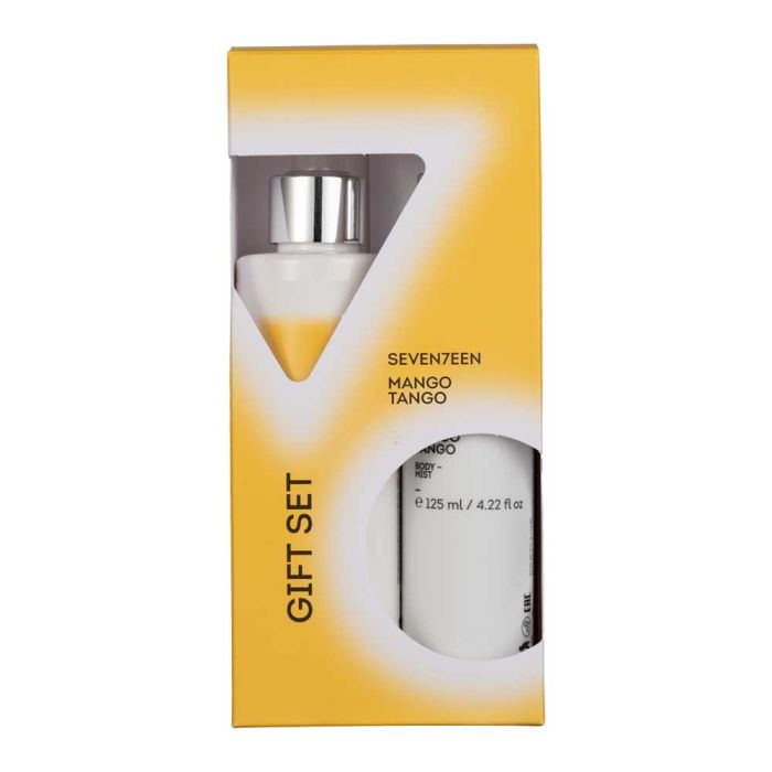 Seventeen Gift Set Mango Tango комплект лосион за тяло 200 мл и ароматен спрей за коса и тяло 125 мл
