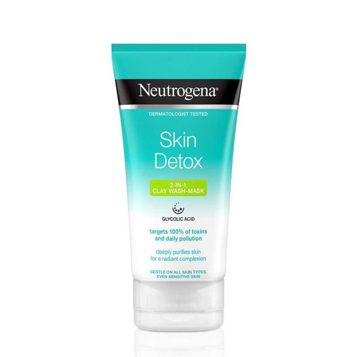 Neutrogena Skin Detox почистваща и измиваща маска с глина