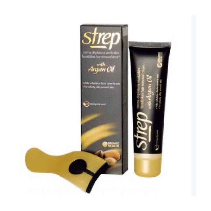 Депилиращ крем за лице и чувствителни зони с Арганово масло