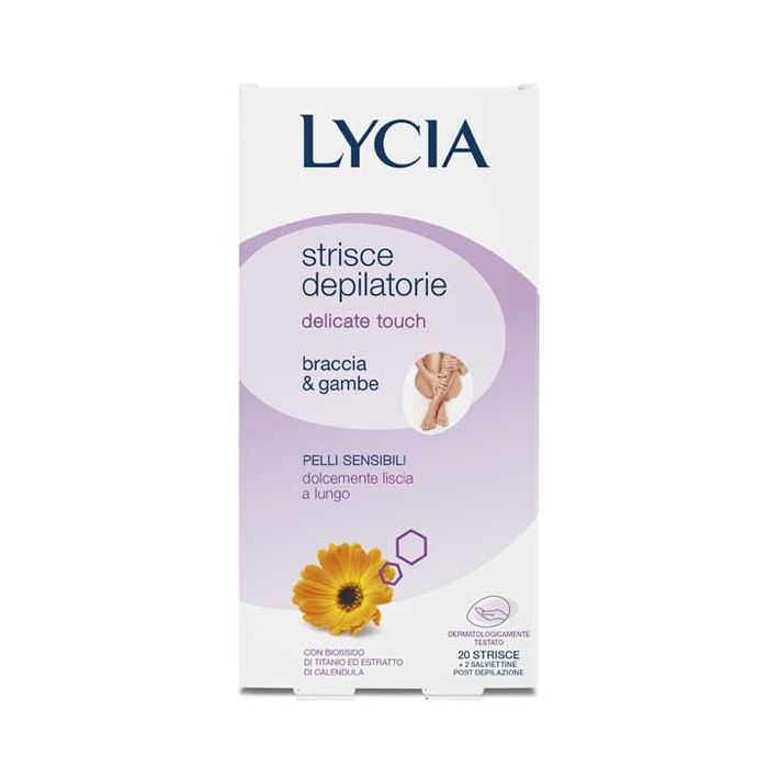 Lycia Депилиращи ленти за тяло - за чувствителна кожа