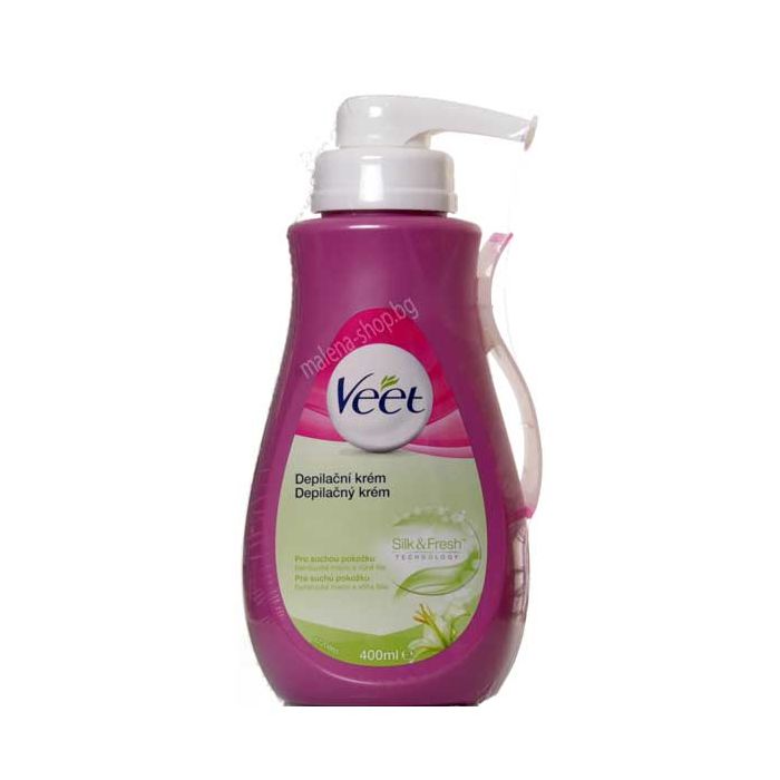 Депилиращ крем за суха/нормална кожа, с помпа