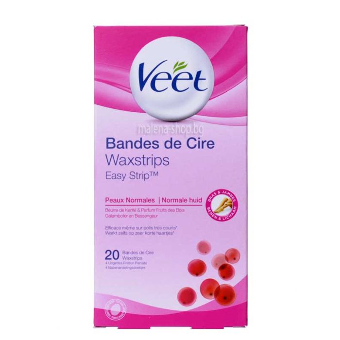 Veet Депилиращи ленти за тяло - за нормална кожа