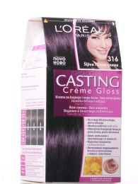 Loreal Casting Crème Gloss боя за коса без амоняк /316 синя слива/