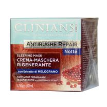 Нощен крем против бръчки, с екстракт от нар.