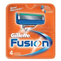 Gillette Fusion резервни ножчета за бръснене, опаковка от 4 броя.