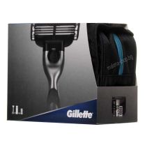 Mach 3 мъжки подаръчен комплект, с включени 4 броя резервни ножчета и несесер