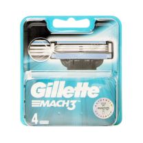 Gillette Mach 3 резервни ножчета за бръснене, опаковка от 4 броя