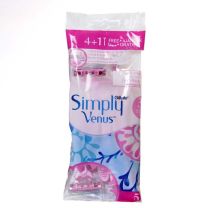 Venus 3 - дамска самобръсначка, опаковка от 5 броя