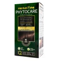 Herbal Time Phytocare трайна безамонячна боя за коса /5C златист кестен/