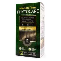 Herbal Time Phytocare трайна безамонячна боя за коса /7N тъмно рус/
