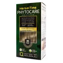 Herbal Time Phytocare трайна безамонячна боя за коса /8N натурално рус/