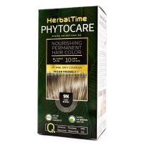 Herbal Time Phytocare трайна безамонячна боя за коса /9N светло рус/