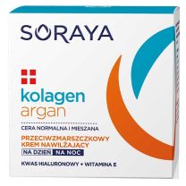 Soraya Collagen + Argan Хидратиращ крем против бръчки