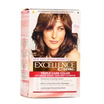 Loreal Excellence Боя за коса /400 натурално тъмно кафяво/