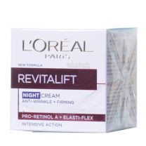 Revitalift нощен крем за лице против бръчки