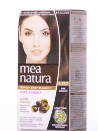 Mea Natura боя за коса /6.782 шоколадово кафяво/