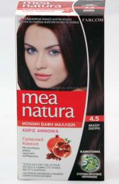 Mea Natura боя за коса /4.5 тъмен махагон/