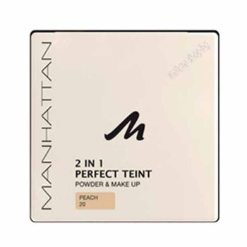 2 IN 1 PERFECT TEINT пудра фон дьо тен /20 peach/