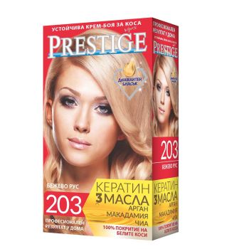 Vip's Prestige Устойчива крем-боя за коса /203 Бежево рус/