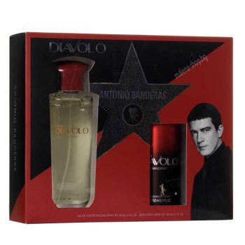 Diavolo мъжки комплект, тоалетна вода и парфюм-дезодорант