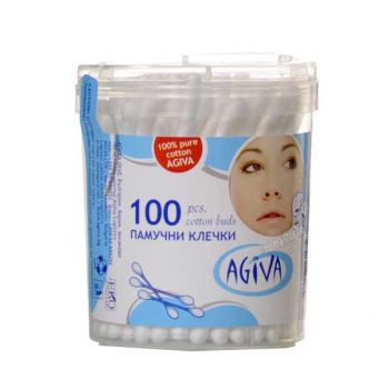 Памучни клечки за уши в кутия