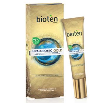 Bioten Hyaluronic Gold околоочен крем