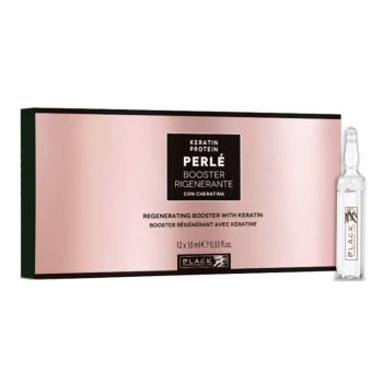 Black Professional Perle Regenerating Booster възстановяващи ампули за увредена коса, с кератин
