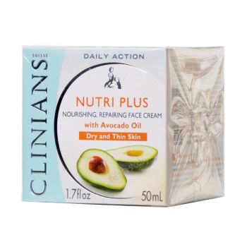 Nutri Plus Комбиниран подхранващ крем за лице, с авокадо