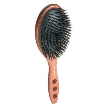 Четка за коса, с естествен косъм /13-редна, плоска/