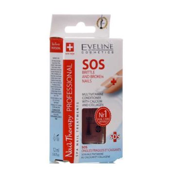 SOS Brittle And Broken Nails балсам с калций и колаген