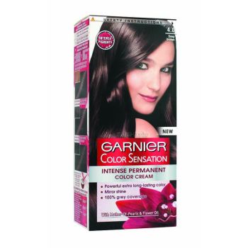 Color Sensation крем-боя за коса, с ниско съдържание на амоняк /4.0 наситено кафяво/