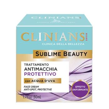 Регенериращ крем за лице против стареене и поява на петна, с екстракт от грозде