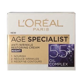 Loreal Age Specialist нощен крем 55+
