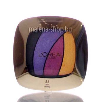 Color Riche сенки за очи, четири нюанса /S3 disco smoking/