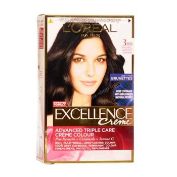 Excellence Боя за коса /300 натурално тъмно кафяво/.