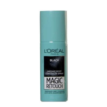 Loreal Magic retouch - спрей коректор за коса /черен/