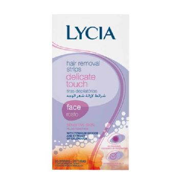 Lycia Депилиращи ленти за лице, за чувствителна кожа
