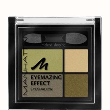 Eyemazing effect сенки за очи, четири цвята /89D Green Piece/