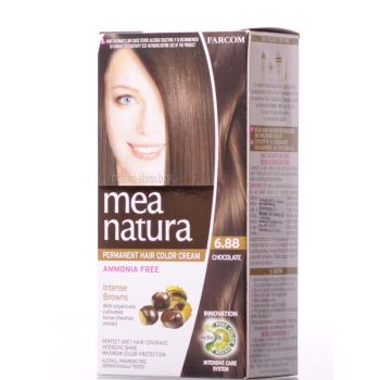 Mea Natura боя за коса /6.88 шоколад/