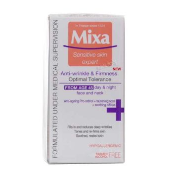 Anti-wrinkle & Firmness дневна и нощна грижа за лице против бръчки 45+