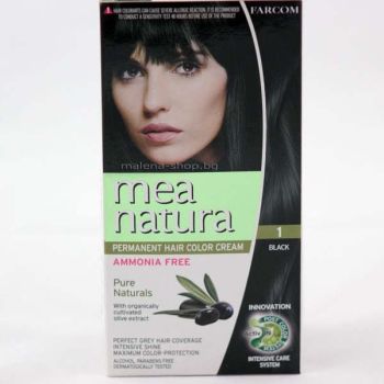 Mea Natura боя за коса /1 черно/