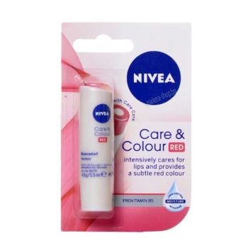 Care & Colour Red балсам за устни