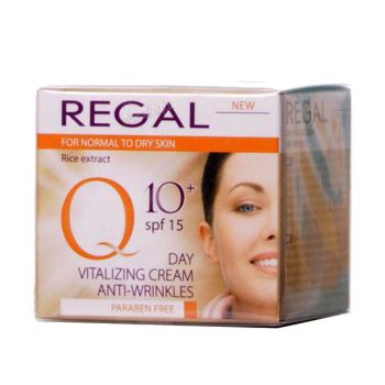 Q10+ дневен витализиращ крем против бръчки