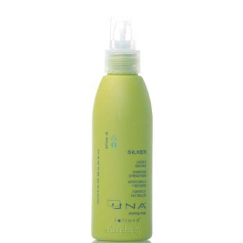UNA Silker - F4 Shine - професионален серум за блясък на косата