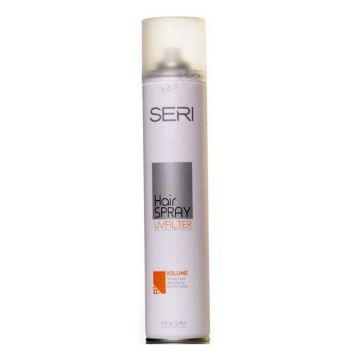 Hair Spray Strong професионален лак за коса Seri, със силна фиксация.