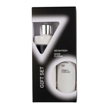 Seventeen Gift Set Noir Floral комплект лосион за тяло 200 мл и ароматен спрей за коса и тяло 125 мл