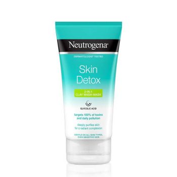 Neutrogena Skin Detox почистваща и измиваща маска с глина