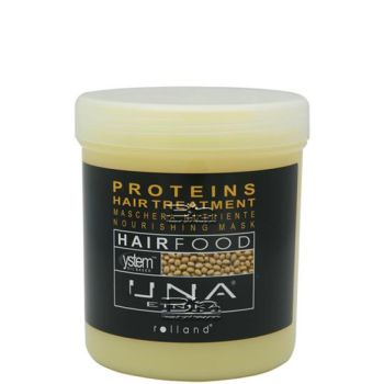 UNA Hair Food  професионална маска за подхранване и блясък, с протеини
