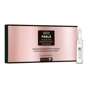 Black Professional Perle Regenerating Booster възстановяващи ампули за увредена коса, с кератин